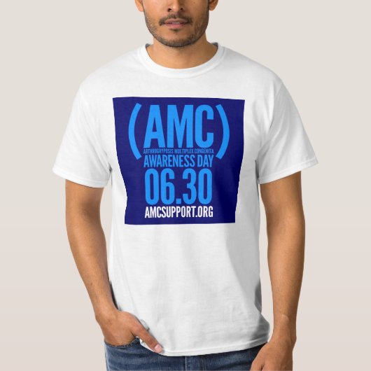 T-shirt Jour de conscience d'AMC (Devant)