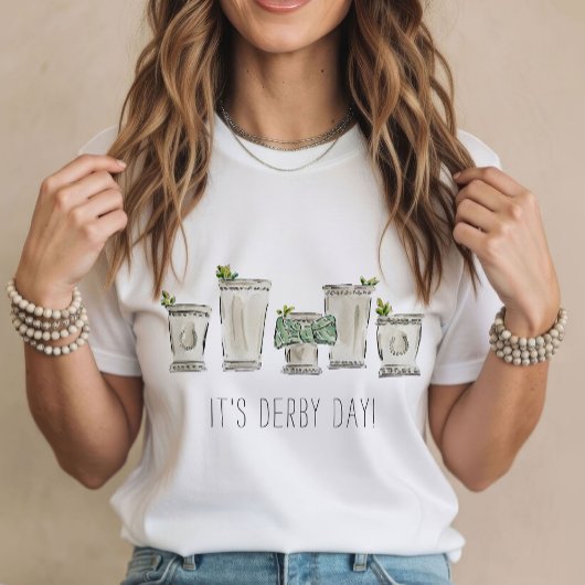 T-shirt Jour de Derby Mint Julep