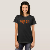 T-shirt Jour de design cosy (Devant entier)