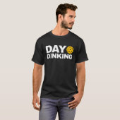 T-shirt Jour de Dinking Pickleball Dink (Devant entier)