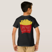 T-shirt Jour de Frites Uniquement 🍟 (Dos entier)