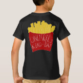 T-shirt Jour de Frites Uniquement 🍟 (Dos)