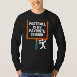 T-shirt Jour de jeu de mème de la saison de football amusa