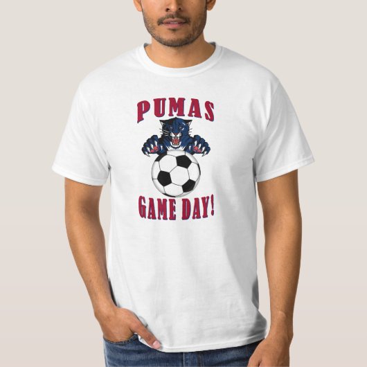 T-shirt Jour de jeu de Pumas (Devant)