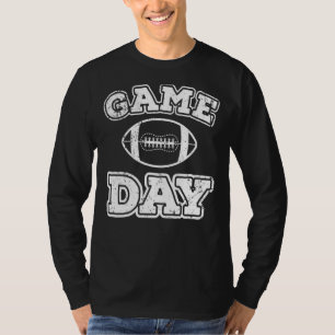 T-shirt Jour de jeu Football Football Jeu de vie Jour 1
