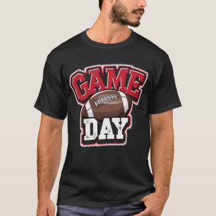 T-shirt Jour de jeu Football Team Sports Vintage