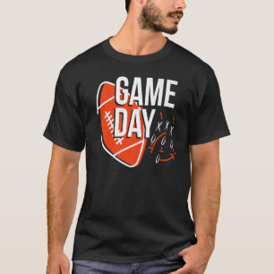 T-shirt Jour De Jeu Pour Les Équipes De Football Imaginair