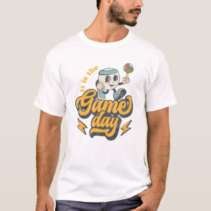 T-shirt Jour de jeu Y’All Retro Volleyball Saison Volleyba