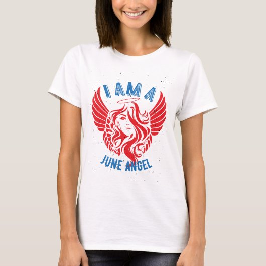 T-shirt Jour de June Angel (Devant)