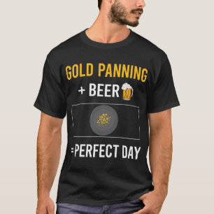 T-shirt Jour de la bière Chercheur d'or Pelle