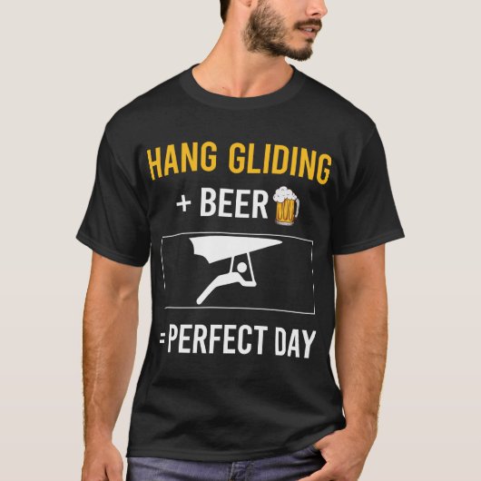T-shirt Jour de la bière Hang Planeur (Devant)