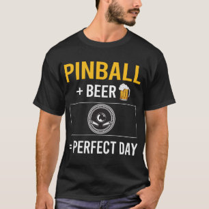 T-shirt Jour de la bière Pinball