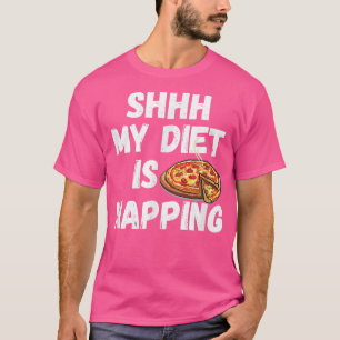 T-shirt Jour de la Cheat Drôle Diet Amateurs de pizza Pizz