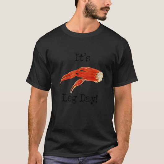 T-shirt Jour de la Jambe du crabe (Devant)