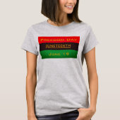 T-shirt Jour de la liberté Juneteenth (Devant)