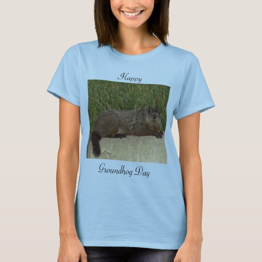 T-shirt jour de la marmotte (Devant)