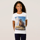 T-Shirt JOUR DE LA MARMOTTE (Devant entier)
