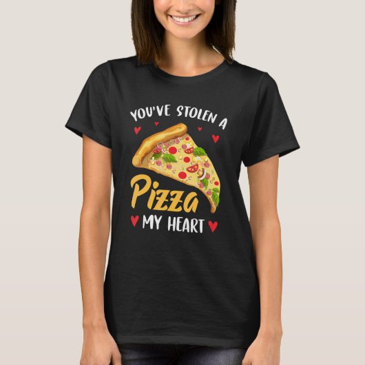 T-shirt Jour de la pizza au fromage (Devant)