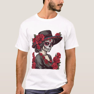 T-shirt Jour de la reine Rose morte
