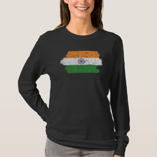T-shirt Jour de la République de l'Inde Drapeau indien hin