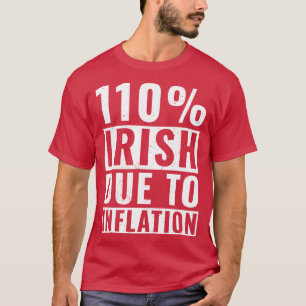 T-shirt Jour de la Saint Patrick 110 Irlandais Racines Irl