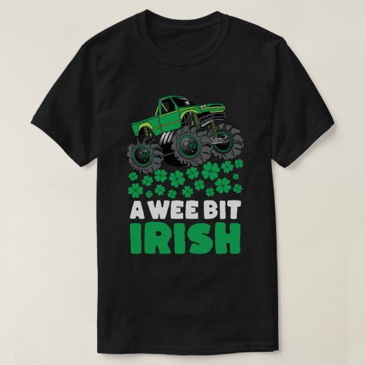 T-shirt Jour de la Saint Patrick A Weit Irlandais Monster  (Design devant)
