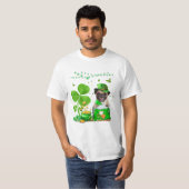 T-shirt Jour de la Saint Patrick Carlin Lover irlandais (Devant entier)