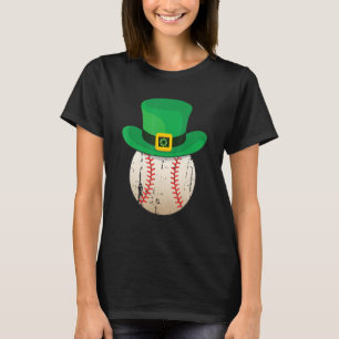 T-shirt Jour de la Saint Patrick de baseball garçons Ball