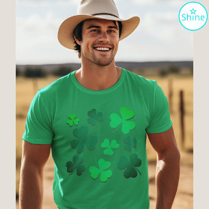 T-shirt Jour de la Saint Patrick de printemps vert irlanda