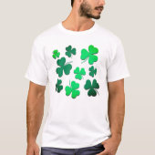 T-shirt Jour de la Saint Patrick de printemps vert irlanda (Devant)