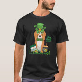 T-shirt Jour de la Saint Patrick d'or (Devant)