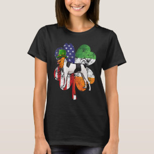 T-shirt Jour de la Saint-Patrick Drapeau Irlandais América