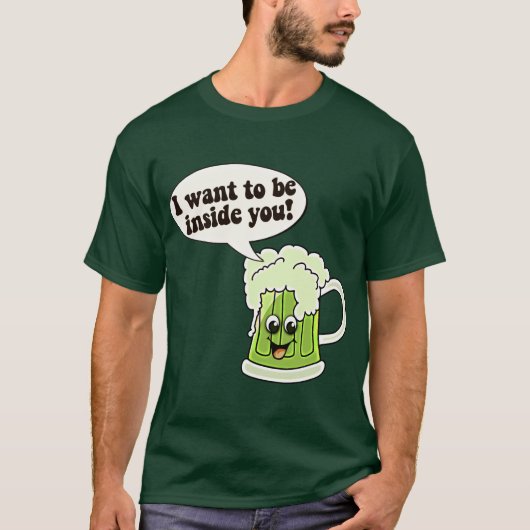 T-shirt Jour de la Saint Patrick drôle (Devant)