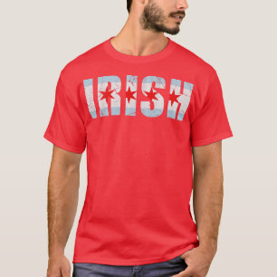 T-shirt Jour de la Saint Patrick du drapeau irlandais de C