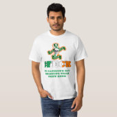 T-shirt Jour de la Saint Patrick feck irlandais (Devant entier)