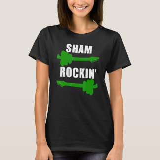 T-shirt Jour de la Saint Patrick Funny Rock Et Roll Outfi 