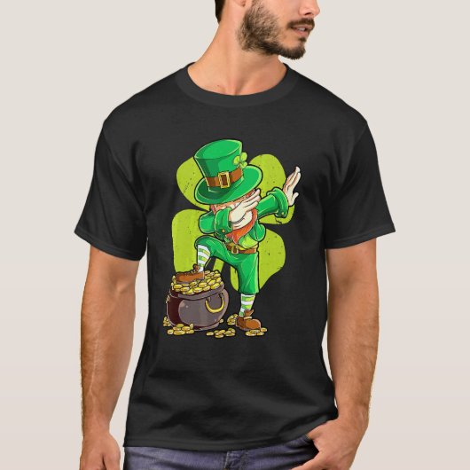 T-shirt Jour de la Saint Patrick Garçons Enfants Hommes Da (Devant)