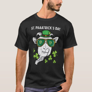T-shirt Jour de la Saint Patrick Goat Head Saint Pattys Ag