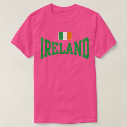 T-shirt Jour de la Saint-Patrick Irlande Drapeau Irlandais (Design devant)