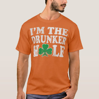 T-shirt Jour de la Saint Patrick Je Suis Les Couples Moiti