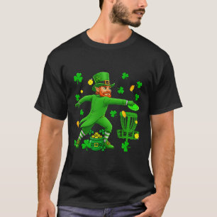 T-shirt Jour de la Saint-Patrick jouant au disc golf Joueu