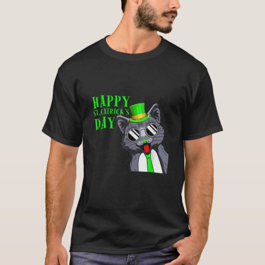 T-shirt Jour de la Saint Patrick-Joyeux Saint-Catricks Day (Devant)