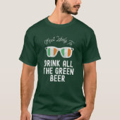 T-shirt Jour de la Saint Patrick le plus susceptible de co (Devant)