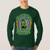 T-shirt Jour de la Saint Patrick Leprechaun (Devant)