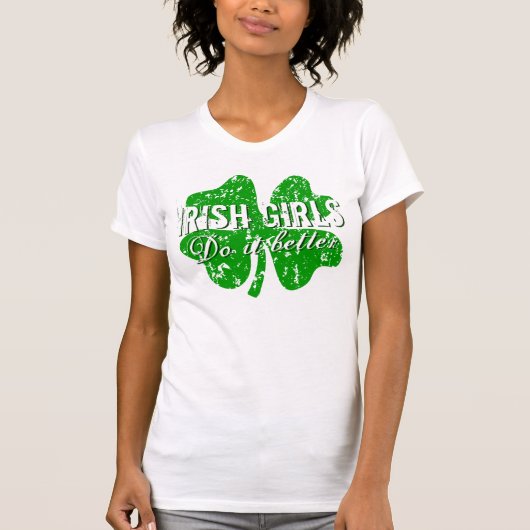 T-shirt Jour de la Saint Patrick | Les filles irla (Devant)
