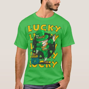 T-shirt Jour de la Saint Patrick mignon Lucky Retro Shamro