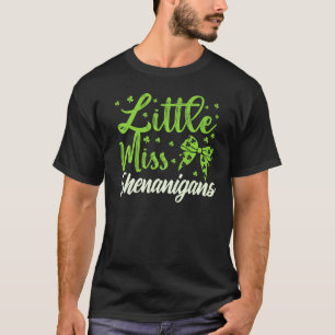 T-shirt Jour de la Saint Patrick Miss Shenanigans Femmes F