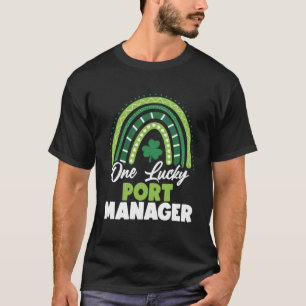 T-shirt Jour de la Saint Patrick One Lucky Port Manager