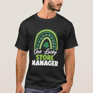 T-shirt Jour de la Saint Patrick One Lucky Store Manager