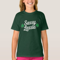 Jour de la Saint Patrick Sassy Lassie Funny Irish